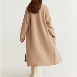 MANGO Unstructured Knitted Coat